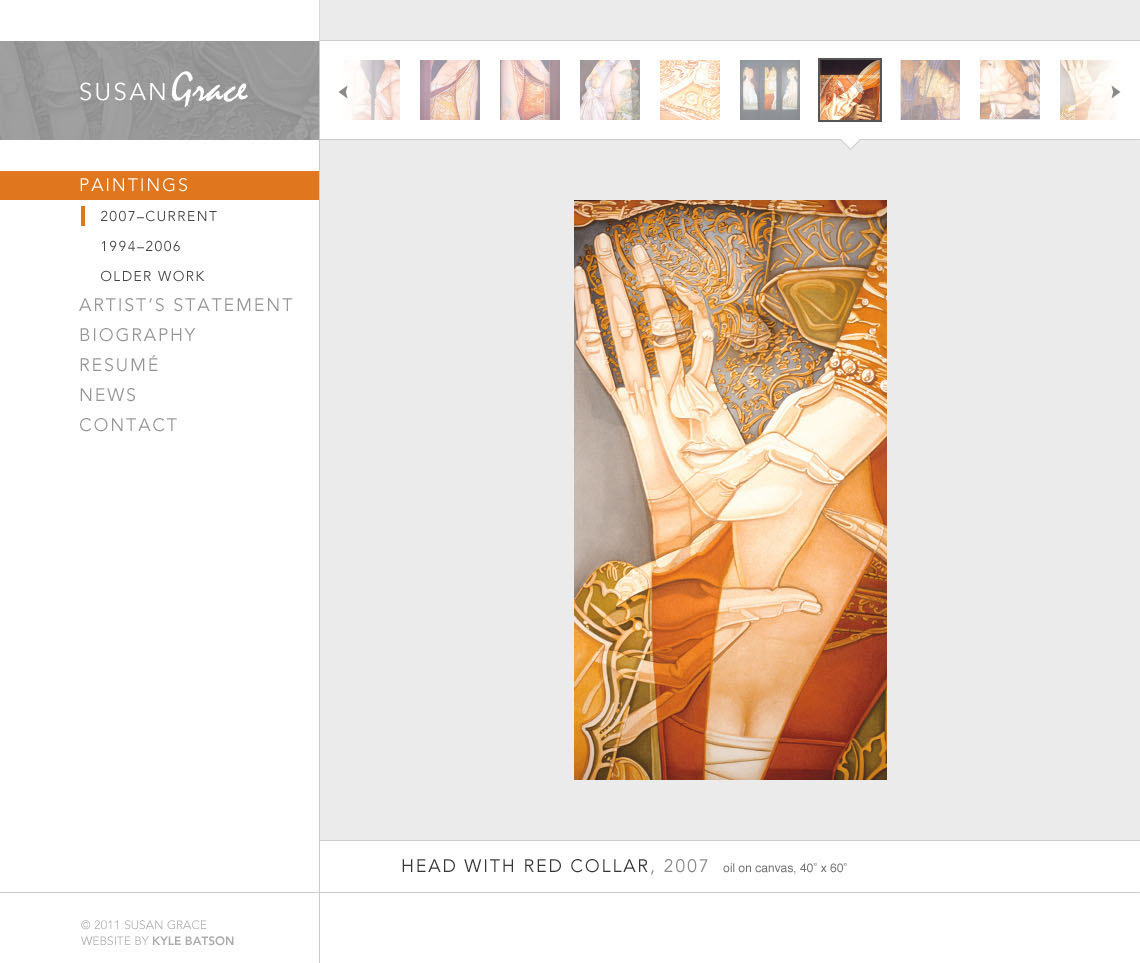 Susan Grace Paintings page